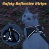 Cat Harness and Leash for Walking, Escape Proof, Adjustable Kitten Vest, Reflective Soft Mesh, Puppy Harness for Outdoor