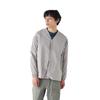 Breath Thermo Thermal Mesh Collarless Durable Mocha Size L Jacket, Moisture-Wicking, Heat-Generating, Water-Repellent, Men's Beige, (B2MEA501)