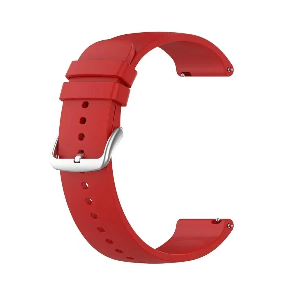 20mm 22mm Silicone Strap For Amazfit Bip 5 4 S/GTR 4 3 Pro/GTR 42mm 47mm/GTR 2e Band GTS 4 2 Mini/Zepp Z/Stratos 3 2 2 Bracelet