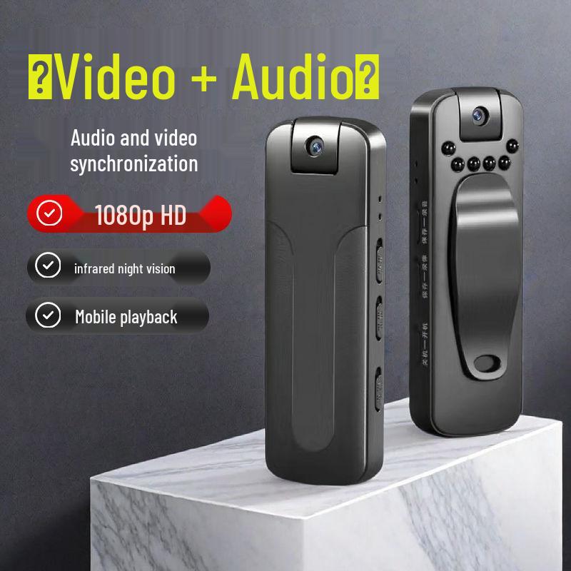 HD Outdoor Pocket Camcorder: Voice & Video Recorder for Sports and Law Enforcement.