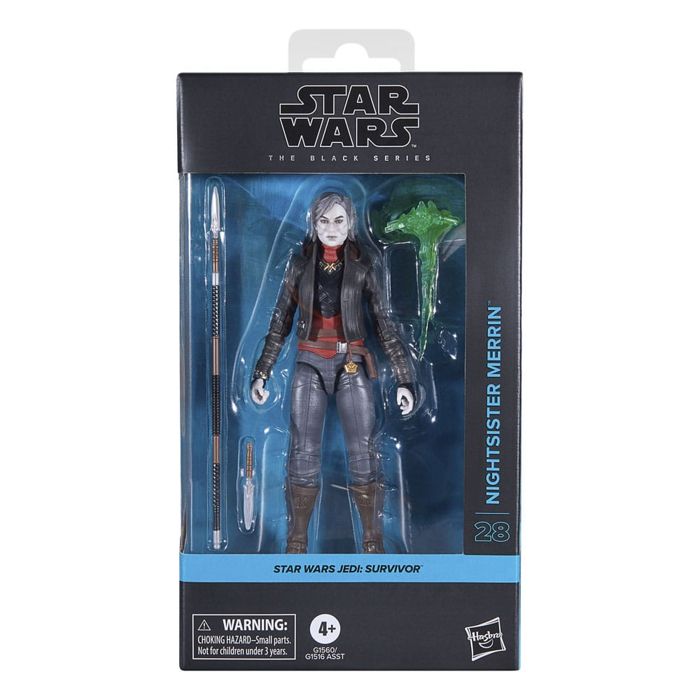 Hasbro - Star Wars Jedi: Survivor Black Series - Figurine Nightsister Merrin 15 cm