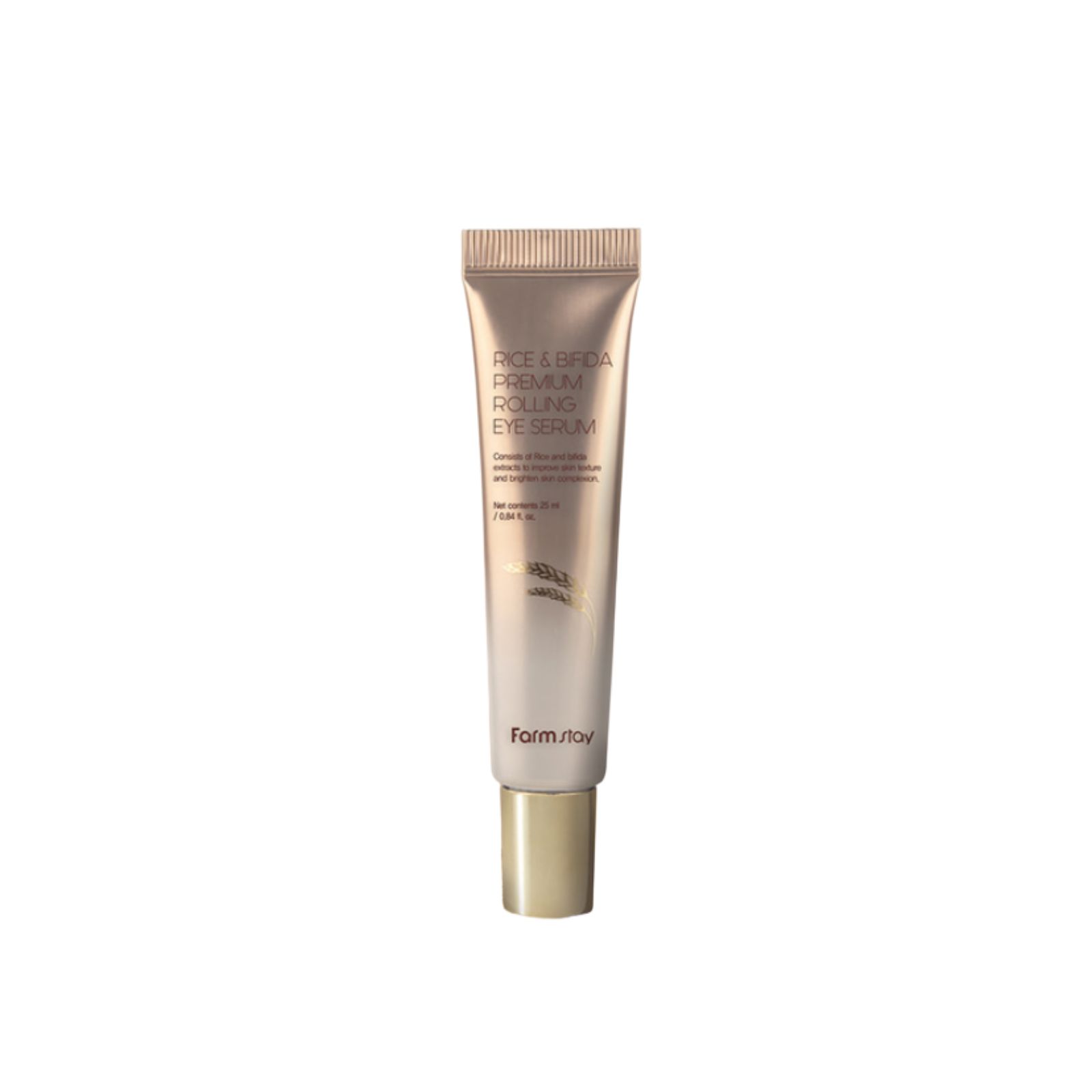 Farmstay Rice & Bifida Premium Rolling Eye Serum 25ml (0.84 fl. oz.) 1ea