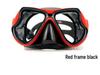 Large Frame Myopia Diving Mask with Tempered Glass and Liquid Silicone