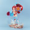 28.5cm/11.22in Animation One Piece Figure Franky Action Figures Polyvinyl Chloride Statue Tabletop Ornamen Collector Miniature Playthings Presents