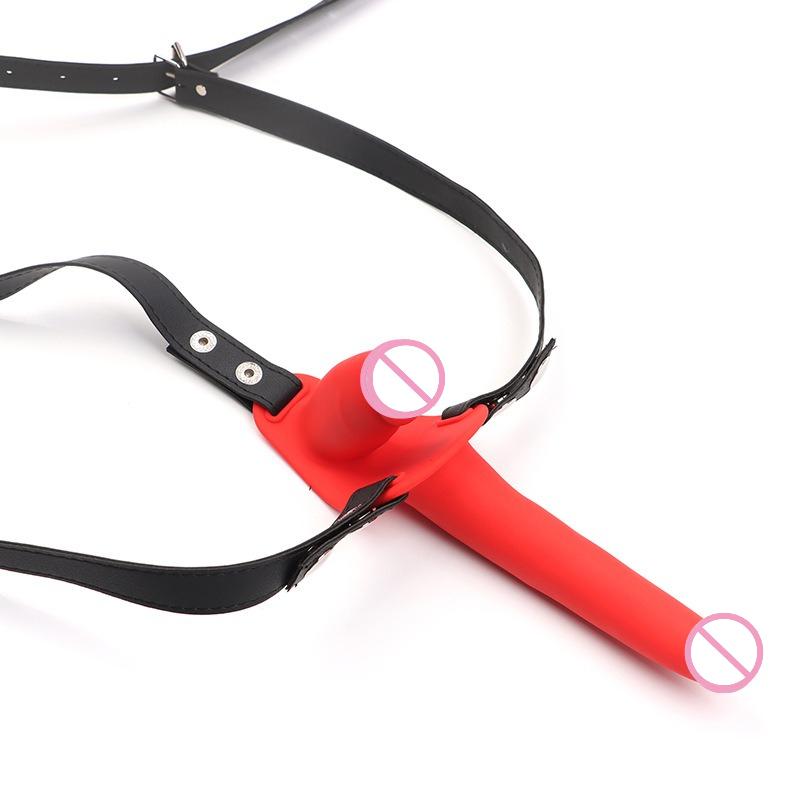 Wearable Lesbian Strap-On Dildo – Double-Ended Pull-Up Simulation Penis for Couples & Shared Pleasure