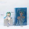 Hatsune Miku Desktop Adorable Action Model 11cm Neko T-Shirt Ver. Anime Figurine Kawaii Girl Figure Toy Present