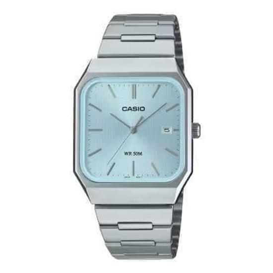 Casio MTP-B185D brand ice blue overseas model unused no box.