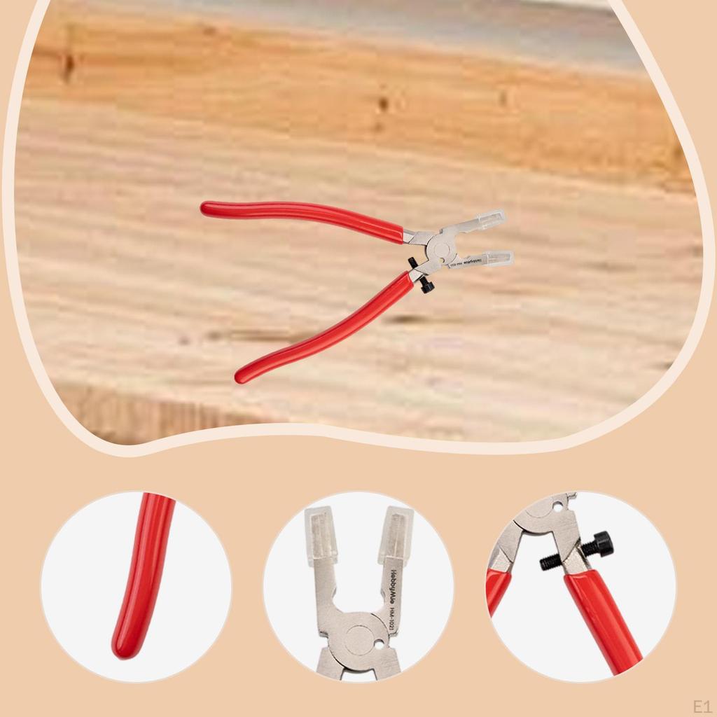 Auxiliary Pliers Model Building Tool Securing Anti Slip Sleeves Assembling Part Adjustable Easy To