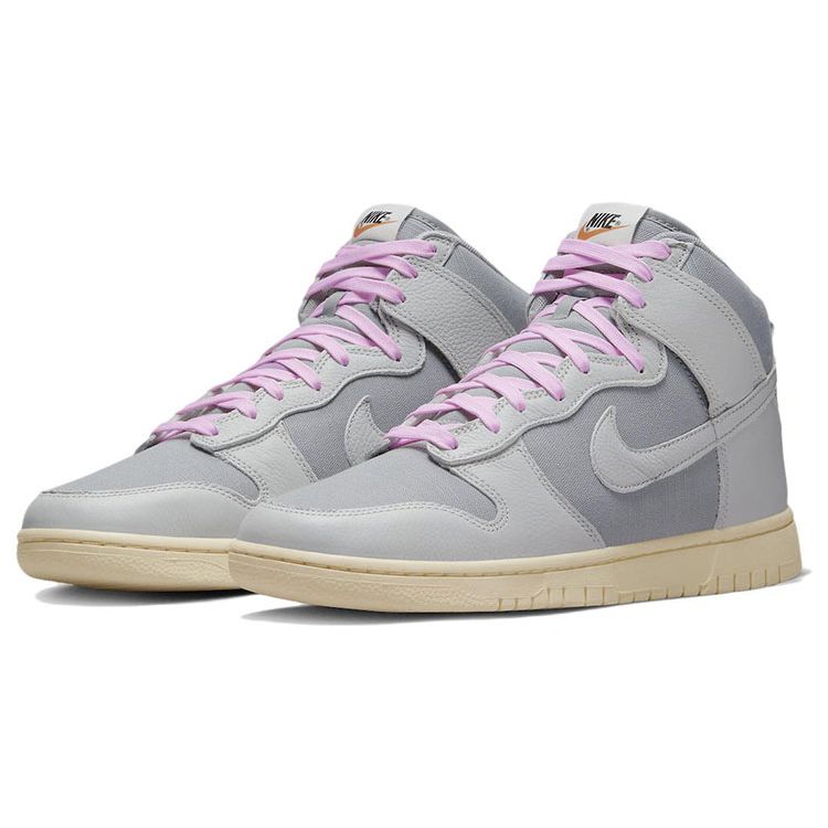Nike Dunk High Vintage Certified Fresh - Particle Grey Men Sneakers Light-Smoke-Grey Grey-Fog Sail DQ8800-001
