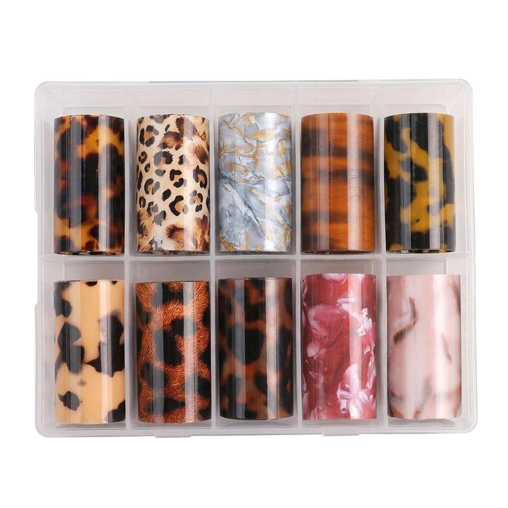 Stripe Pattern Nail Stickers The Starry Sky Nail Decals Professional Nail Foils  Nail Decoration