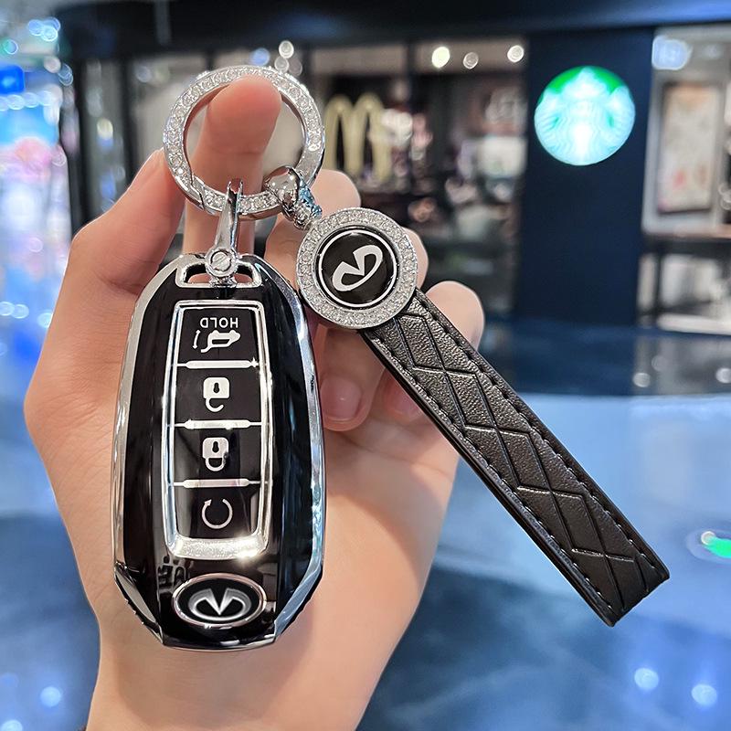 Compatible Infiniti Key Covers for Q50L, QX50, QX60, QX55, Q70, Q60 - Unisex Design