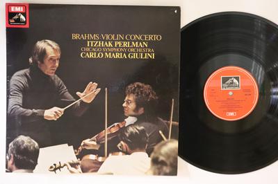 LP-Schallplatte ITZHAK PERLMAN CHICAGO SYMPHONY OR Brahms Violinkonzert ASD3385 HIS MASTERS V 1977 UK Klassik Gebraucht