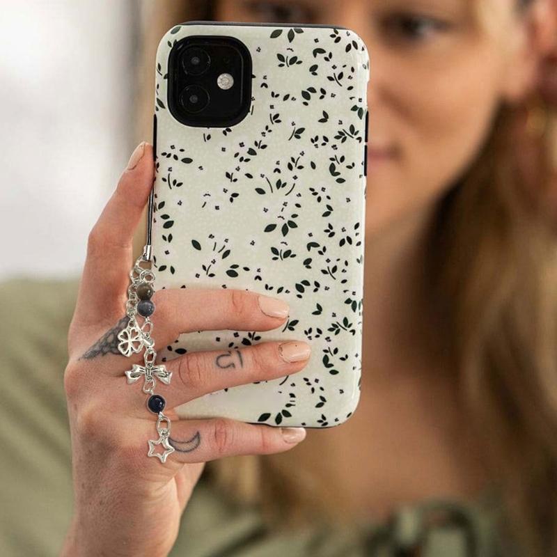 Portable Beaded Accessory Handmade Keychain Sturdy Materials Lovely Gift for Sister Best Friend Birthday