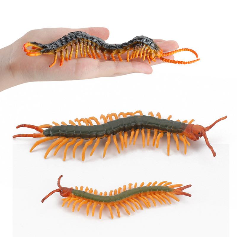 Small Fake Centipede Model With Static Display For Pranksters And Prank Gifts