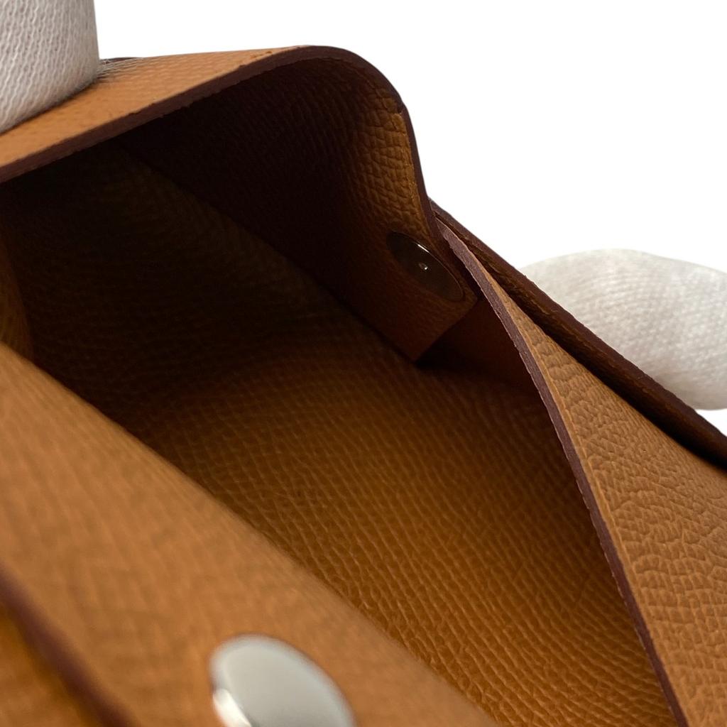 Used HERMESCoin Case Gold Women