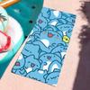 Blau Cartoon Süß B-Bugcat Capoo Cartoon Handtuch Schnelltrocknend Weich Yoga Schwimmen Fitness Bergsteigen Große Strandtücher