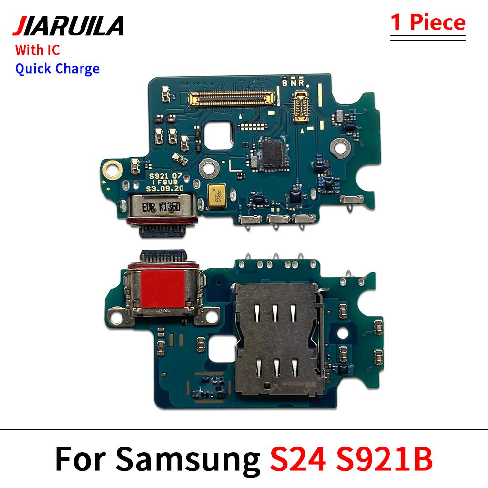 Connettore Dock Caricabatterie USB Porta di Ricarica Cavo Flessibile Microfono Per Samsung S22 S23 S24 Plus Ultra S21 Fe 5G S901B S906B S908B