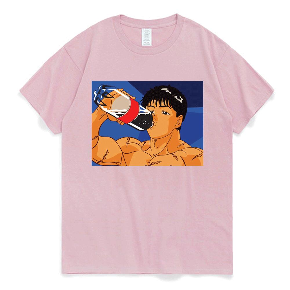 2026 Anime Baki Hanma Graphics T Shirt The Grappler Yujiro Short Sleeve Tee Shirt Men's Women's Casual 100% Cotton T-shirt Streetwear