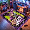 J-JoJo's Bizarre Adventure-themed rug, suitable for living room, bedroom, game room, computer room and home décor.