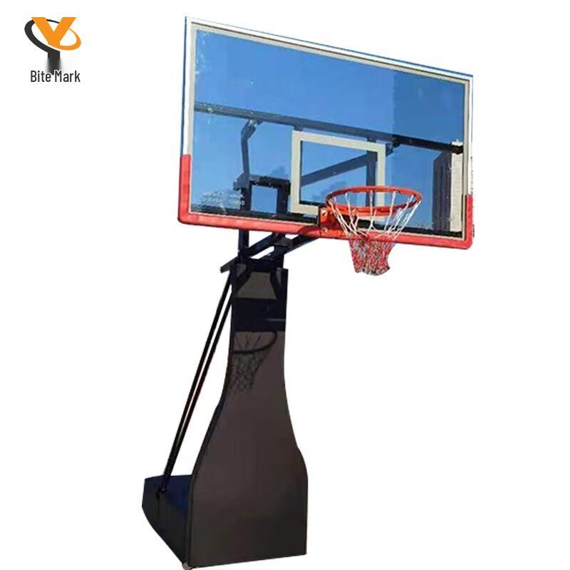 Adult Basketball Hoop with Transparent Backboard