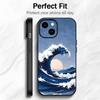 Japanese Art Great Wave Off Kanagawa Phone Case Phone Case Soft Packaging Lightweight For iPhone17 16 15 14 13ProMax