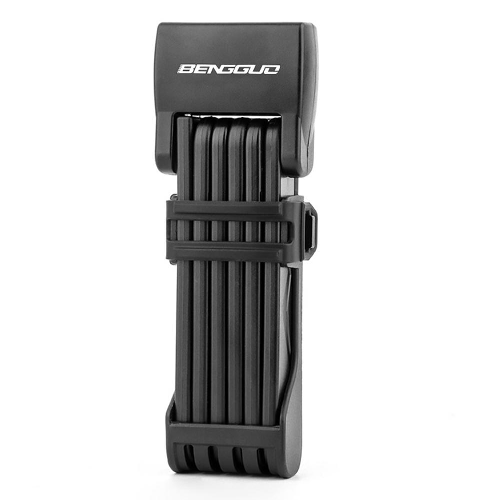 Fiets Vouwslot Hoge Beveiliging Fiets Vouwslot Anti-Diefstal MTB Racefiets Slot voor Motorfiets Scooter E-Bike