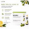 LATIB Olive Lemon Healthy Daily Drink Portable Shot 14 Count