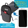 Coleman Etsumi & Coleman Collaboration Smart Pouch VCO-8753 Black Smartphone Belt Loop Carabiner Included Outdoor Camping Universal Compatible with