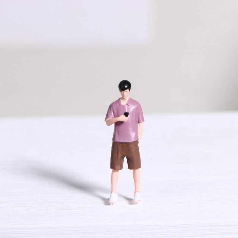 1 Pezzo 1/64 Miniatura Pographer Tavolo da Sabbia Paesaggio Mini Figura Modello Oggetti di Scena Creativo Pografia Esposizione Collezione Decorazione