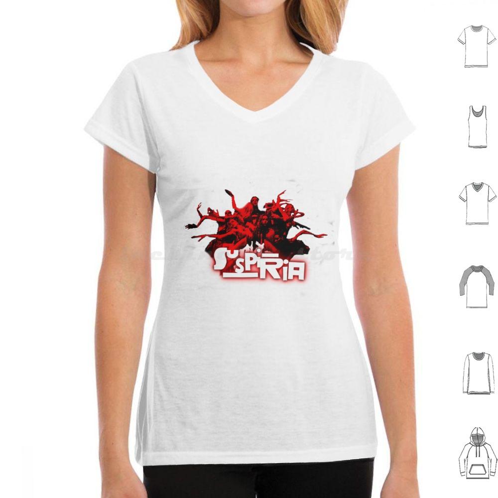 

Suspiria T Shirt 6xl Cotton Cool Tee Dario Argento Halloween Horror Spooky Scary Movie Balet Dancer Witch Suspiria 4XL