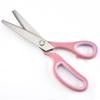 Sewing Zigzag Scissors Tailor 2CR13 Stainless Steel  PP+TPR Handle Triangular  For Fabric Needlework Cutting  Dressmaker Shears