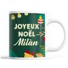Mug - Noël Milàn - Green - 325 Ml - Dishwasher and Microwave Safe