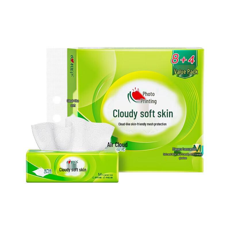 Heart to Heart Cloud Soft Facial Tissues