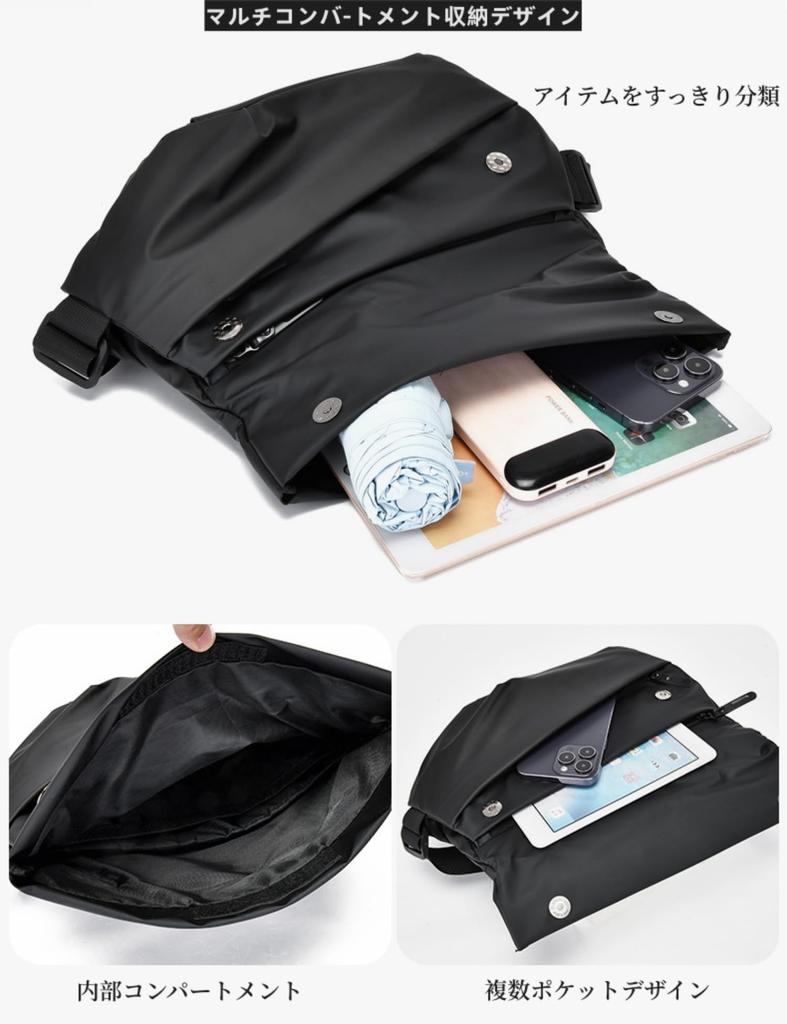 Galamonoty Large Shoulder Body Crossbody Large Crossbody iPad Messenger Waist Perfect for and Blue Men's Bag, Bag, Bag, Multi-Layer Storage,