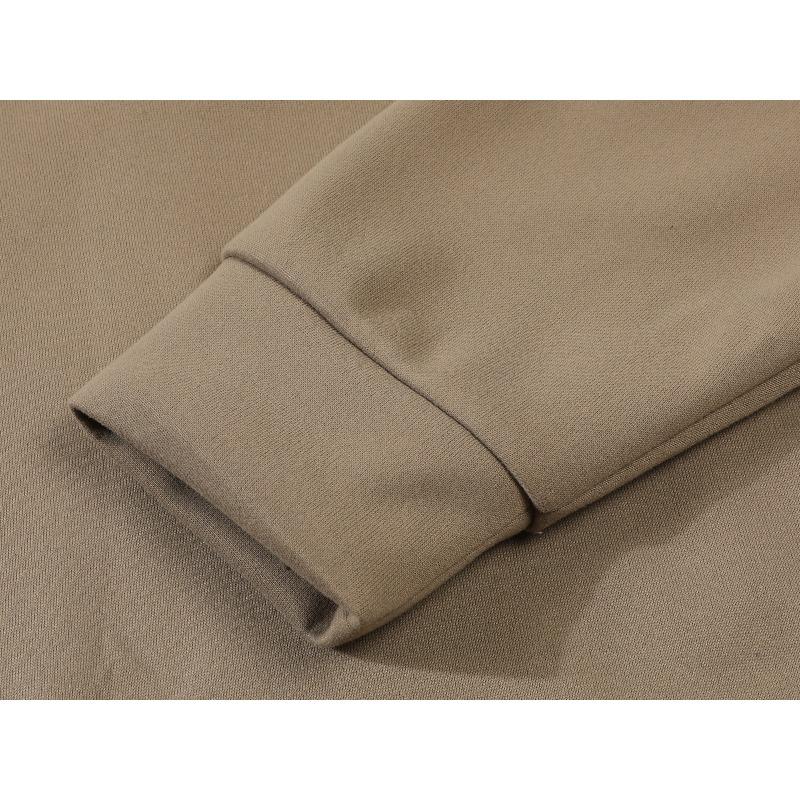 European size S-2XL New Design 4-Button Collar Cotton Thickened Warm Casual Men's Top Hooded Hoodie