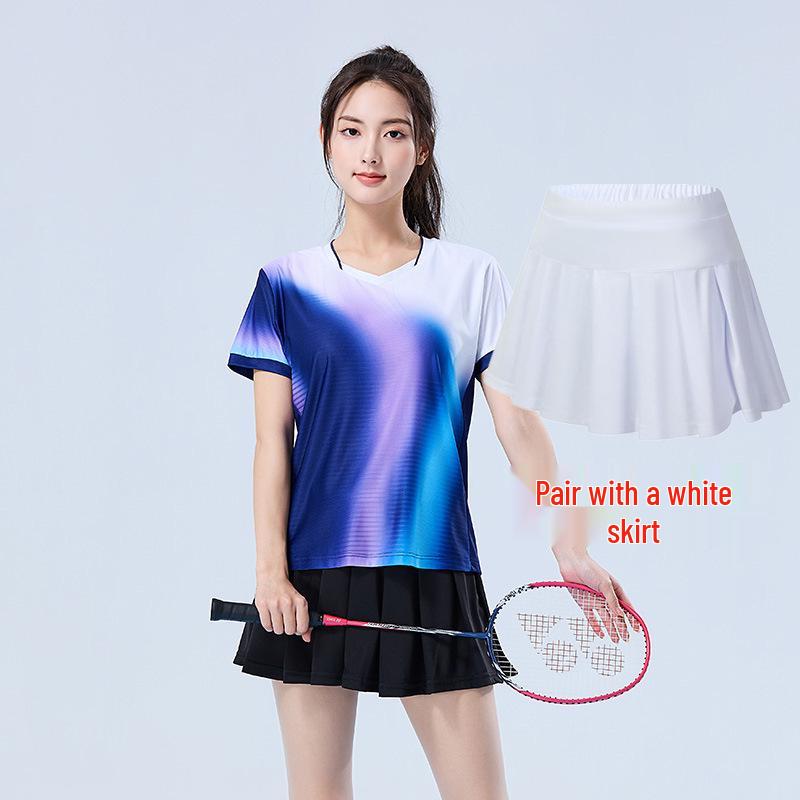 Badminton & Tennis Sports Clothing Set - Quick-Dry & Breathable for Men & Women