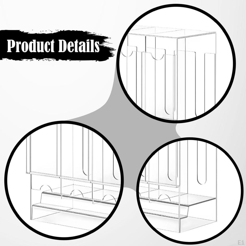 Distributeur de Boosters Organisateur Transparent Premium avec Carte de Base