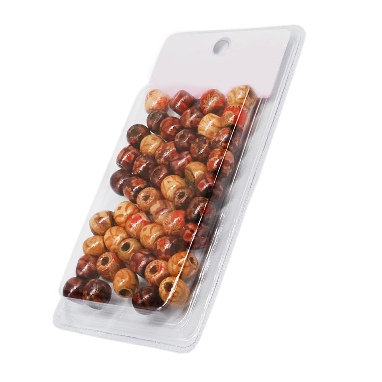 

Деревянные этнические бусины для волос, украшения для распущенных волос для косы, бусина с большим отверстием для дредов, бусина для косы, натуральная бусина, деревянные украшения для волос