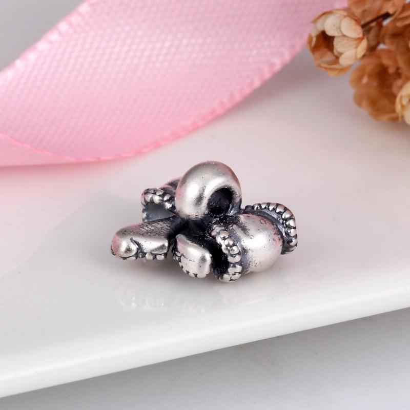 Sterling Silver Bowknot Weaving Rope & Lace DIY Accessories