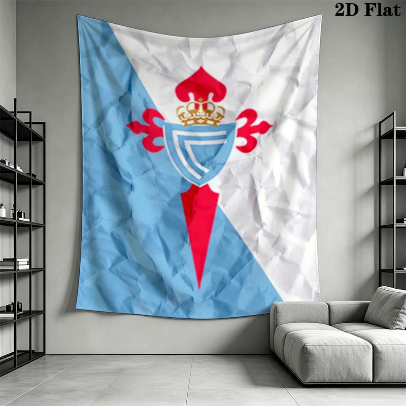 Celta de Vigo Wall Tapestry Aesthetic Wall Hanging Printed Fabric Blanket Decorative Tapestries for Bedroom Living Room Home Decor