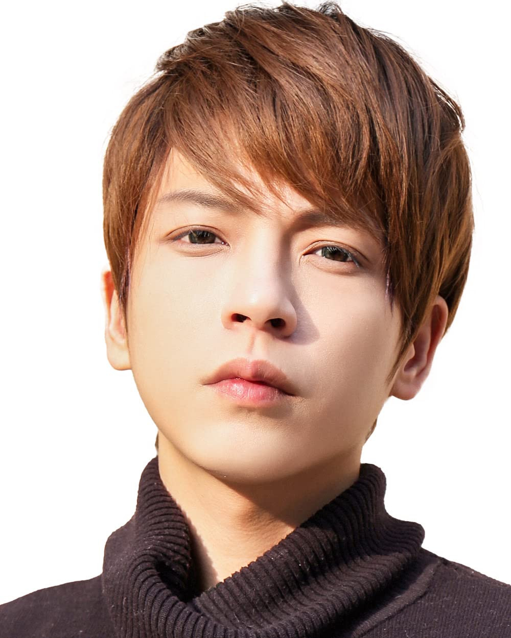 

короткий корейский идол для мужчин и с париком термо натуральный черный x [TefuRe] Мужской парик, короткий, натуральный, мужской парик, парик, волосы, мальчики, корейский, стиль, сетка,