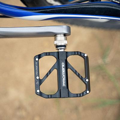 Bike Pedals Ultralight Effortless Aluminum Alloy Bearing Cycling Pedals Widen Non-slip Stable Firm Bicycle Accessories