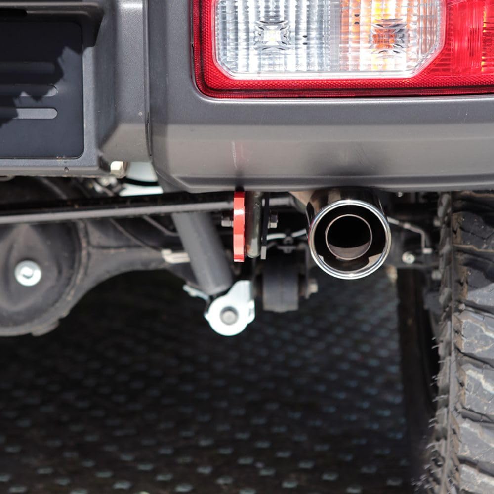 Apio 9mm Rear Tow Hook for Genuine Bumper Red [JB64, JB74] 3070-35