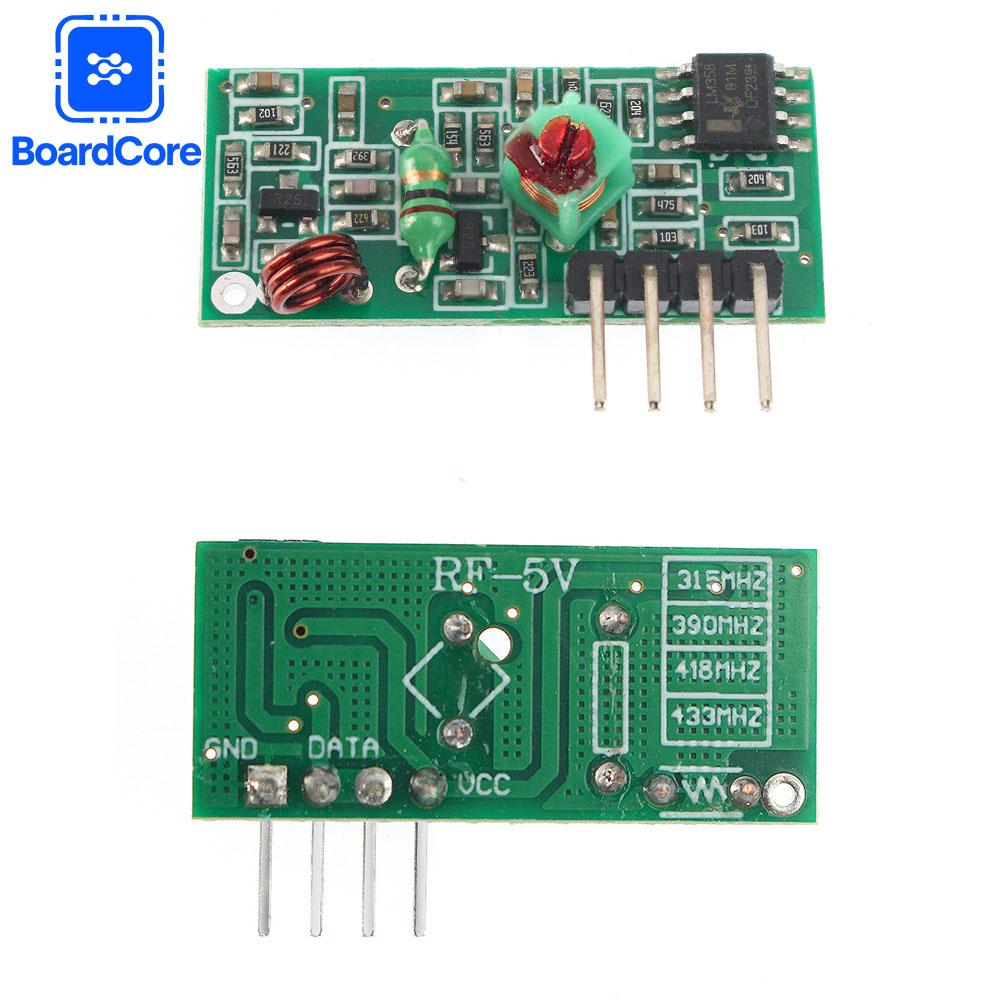 433Mhz RF receiver Module Super- Regeneration DC5V For Raspberry PI Smart Home