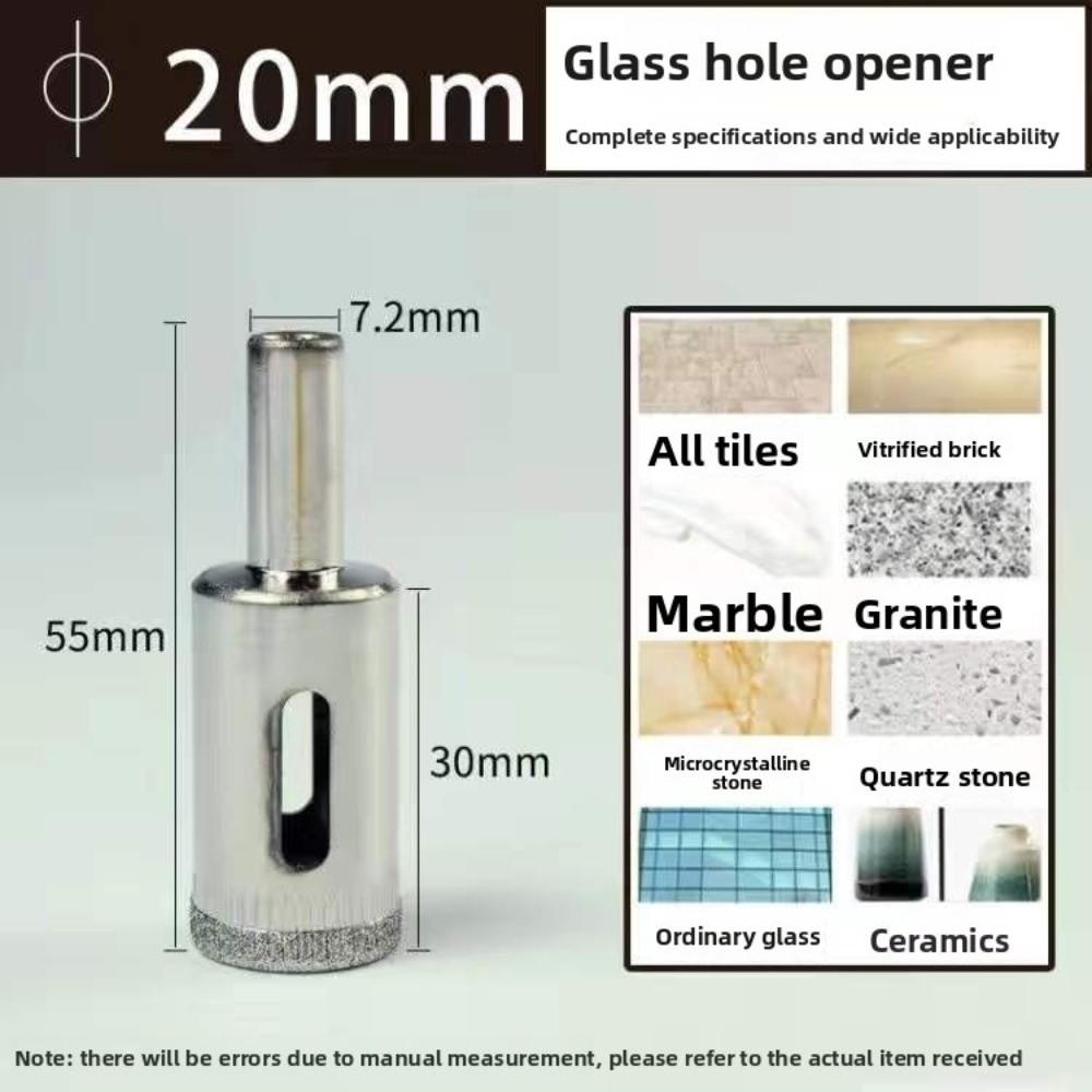 6-110mm Glass Hole Saw Drilling Crown Drill Bits Durable Diamond Hole Saw  Marble Drilling