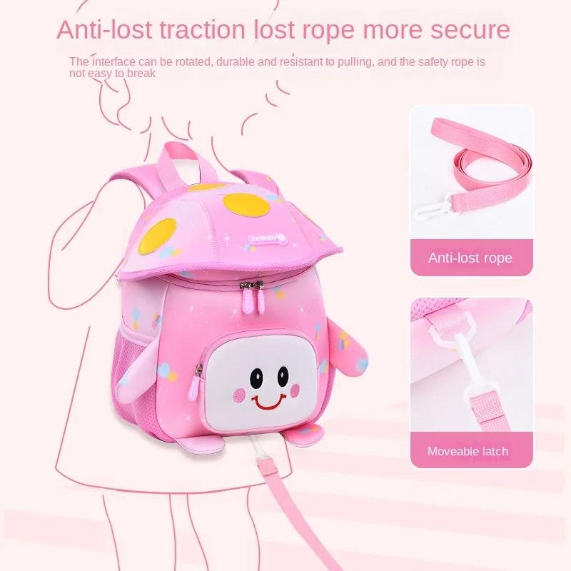 Cute Small Backpack for Baby Girls Boys Mini School Backpack for Kids 3 To 6 Years Old Kindergarten Bag for Children Schoolbag
