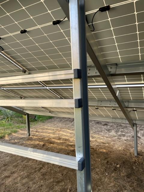 External end cap for photovoltaic profile, flat, 40x40, 20 PCS, GRAY