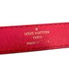 Great LOUIS VUITTON belt Saintur Monogram leather Women M9631W Used