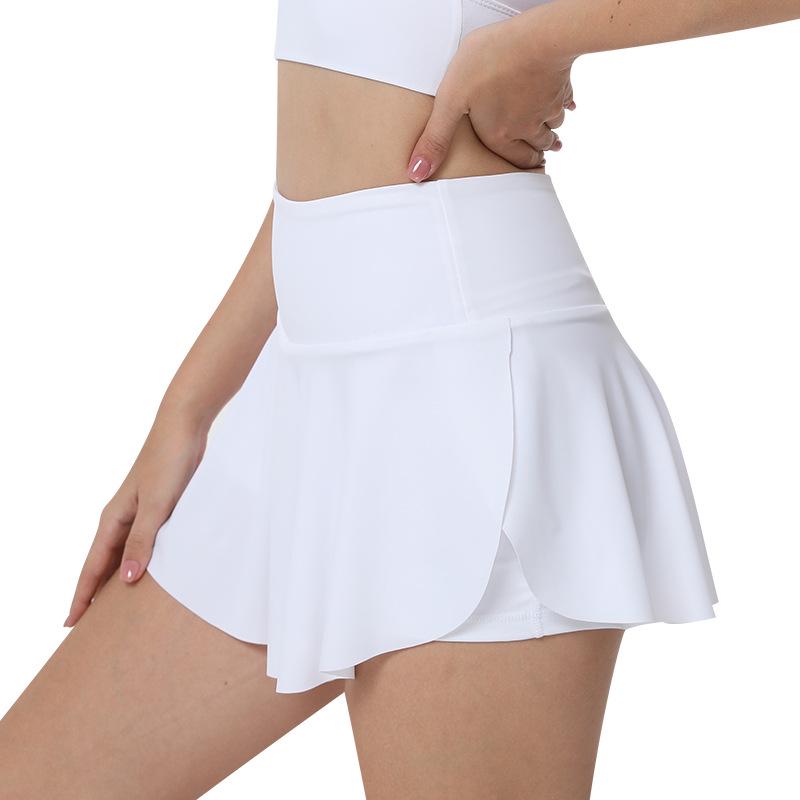 Sun Protection Pleated Sports Skirt for Running, Golf, Badminton & Tennis