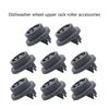 Dishwasher Rack Wheels Assembly Dishwasher Wheels Lower Racks Plastic Dishwasher Assembly Suitable for Multiple Models